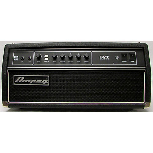 Used Ampeg SVTCL Classic 300W Tube Bass Amp Head Guitar Center