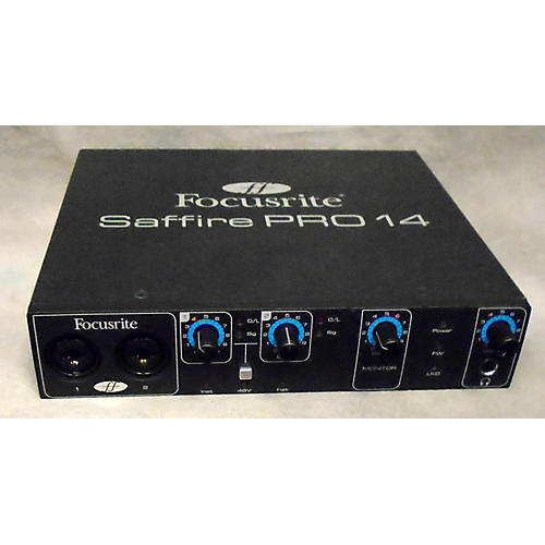 Used Focusrite Saffire Pro 14 Audio Interface Guitar Center