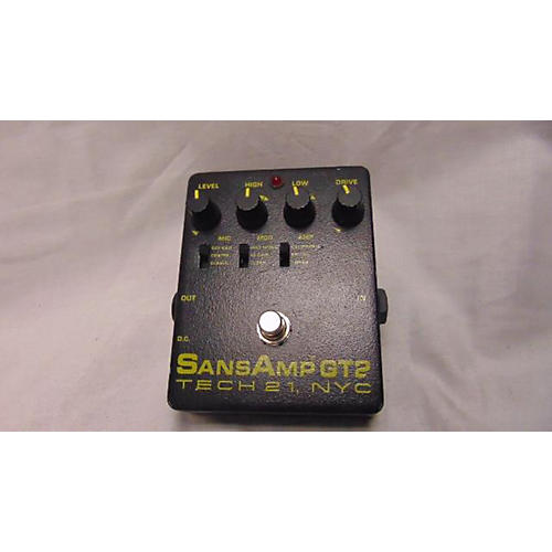 Used Tech 21 Sansamp GT2 Tube Amp Emulator Effect Pedal Guitar Center