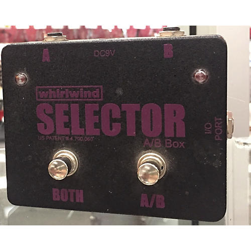 Used Whirlwind Selector AB Box Pedal Guitar Center