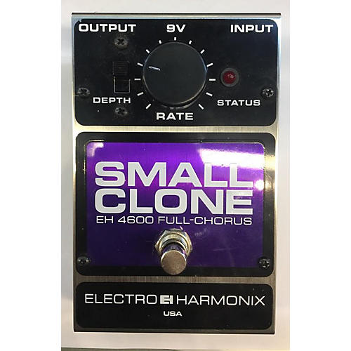 Used ElectroHarmonix Small Clone Analog Chorus Effect Pedal Guitar