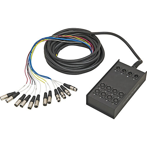 Musician's Gear Stage Snake 8 x 4 in. 50 ft. Guitar Center