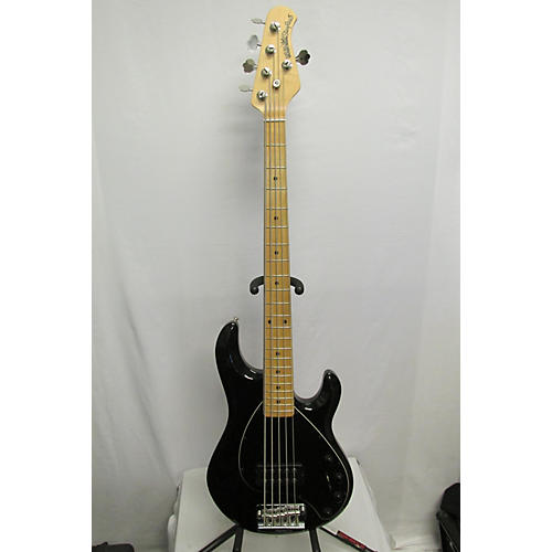 Used Ernie Ball Music Man Stingray 5 String Electric Bass Guitar Black