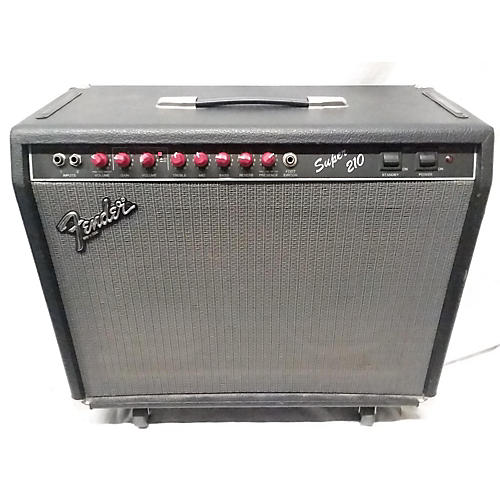 Used Fender Super 210 Red Knob Series Tube Guitar Combo Amp Guitar Center