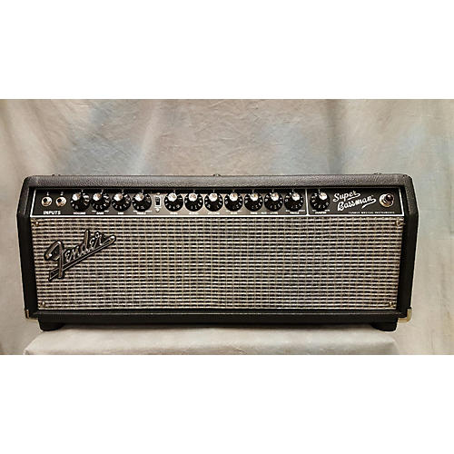 Used Fender Super Bassman 300W Tube Bass Amp Head Guitar Center
