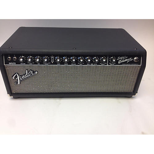 Used Fender Super Bassman 300w Tube Bass Amp Head Guitar Center