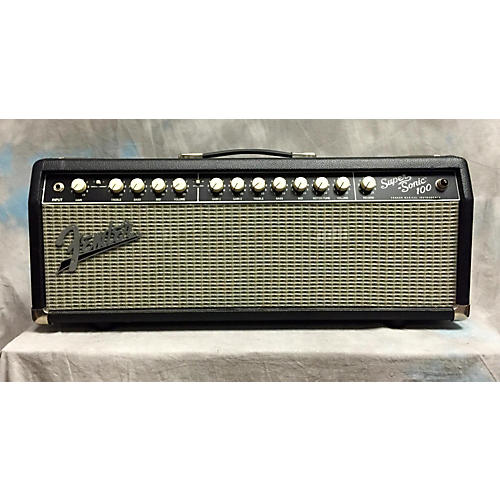 Used Fender Super Sonic 100 100W Tube Guitar Amp Head Guitar Center