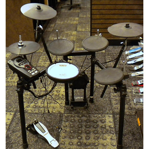 Used Roland TD11 Black Electronic Drum Set Guitar Center