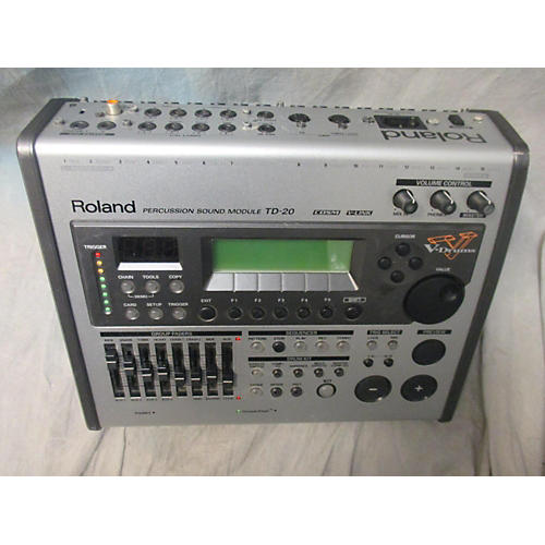 Used Roland TD20 Percussion Sound Module Electric Drum Module Guitar
