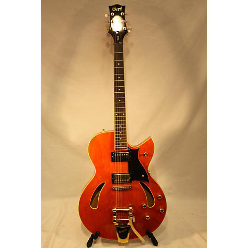 Used Cort TRG2 Hollow Body Electric Guitar Orange Guitar Center