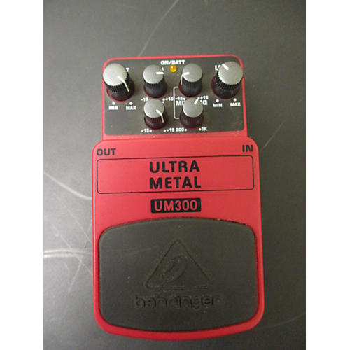 Used Behringer UM300 Ultra Metal Distortion Effect Pedal Guitar Center