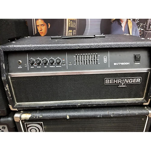 Used Behringer Ultrabass BVT4500H 450W Bass Amp Head Guitar Center