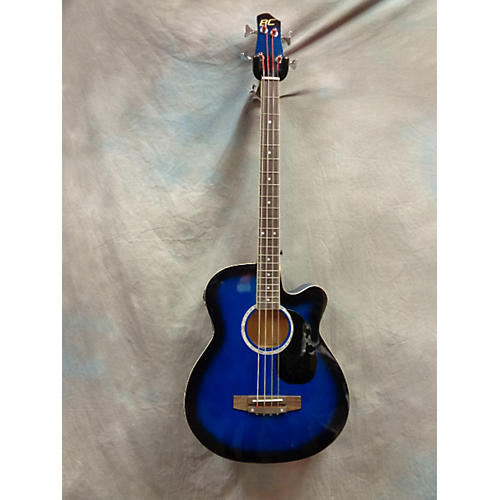 Used BC BC ACOUSTIC BASS Blue Acoustic Bass Guitar Guitar Center
