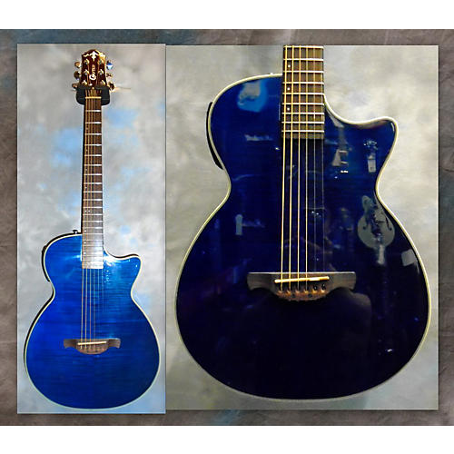 Used Crafter Ct120 Blue Acoustic Electric Guitar Guitar Center