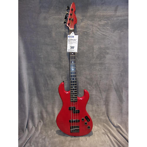Used Diamond By Aria Jet Bass Red Electric Bass Guitar Red Guitar Center