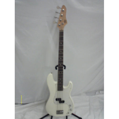Used JBP Bass White Electric Bass Guitar Guitar Center