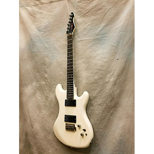Used MORIDIRA HURRICANE Alpine White Solid Body Electric Guitar