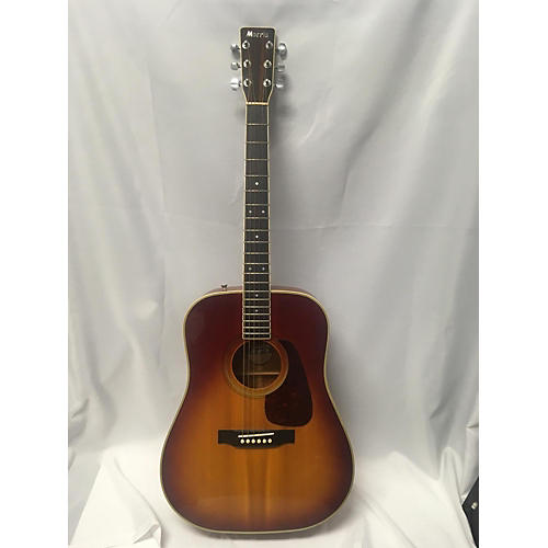 Used Morris MD507 Cherry Sunburst Acoustic Guitar Guitar Center