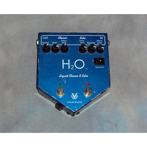 Used Visual Sound V2H2O V2 H2O Liquid Chorus Echo Effect Processor