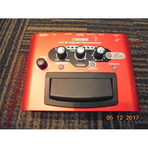 Used Boss VE2 Vocal Harmonist Effect Processor Guitar Center