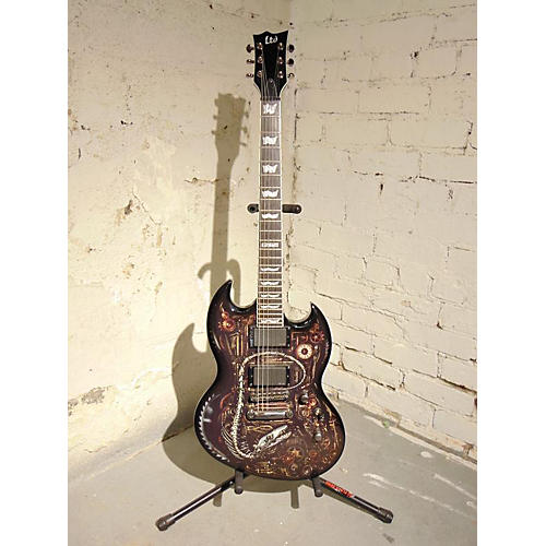 Used ESP VIPER CZ2 Clockwork Zombie Solid Body Electric Guitar