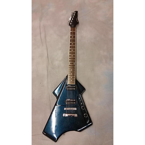 Used Switch Vibracell Future VI Sparkle Blue Solid Body Electric Guitar