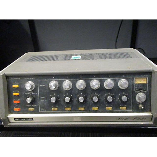 Used Shure Vocal Master Powered Mixer Guitar Center
