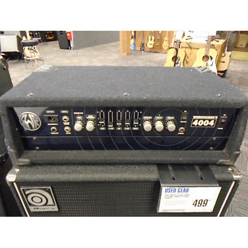 Used SWR Workingman's 4004 Bass Amp Head Guitar Center