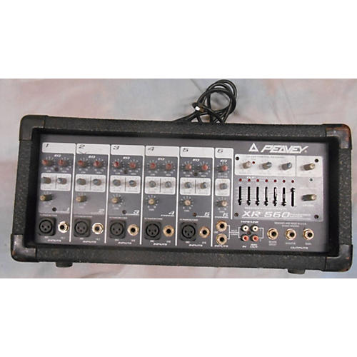 Used Peavey XR560 Powered Mixer Guitar Center