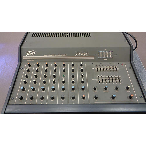 Used Peavey XR700C Powered Mixer Guitar Center
