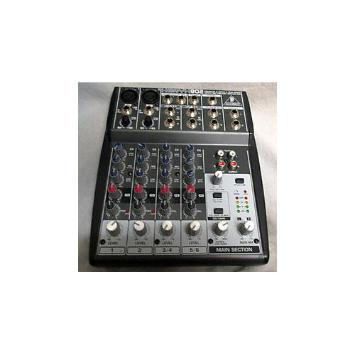 Used Behringer Xenyx 802 Unpowered Mixer Guitar Center