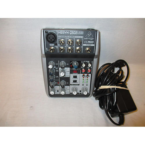 behringer xenyx q502usb audio mixer software
