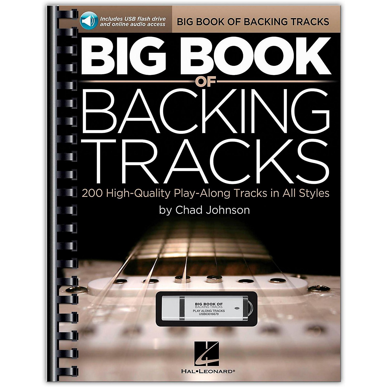 Hal Leonard Big Book Of Backing Tracks 200 High Quality Play Along Tracks In All Styles Book Online Audio Guitar Center