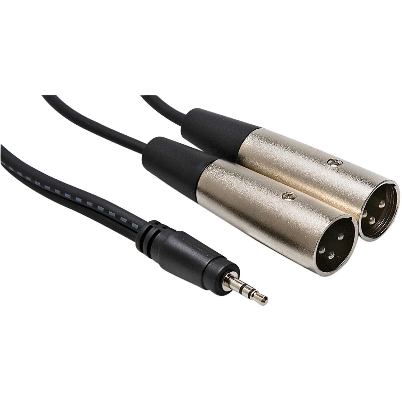 Hosa Cyx403m 3 5mm Male Trs To Dual Xlr Male Stereo Breakout Y Cable Guitar Center