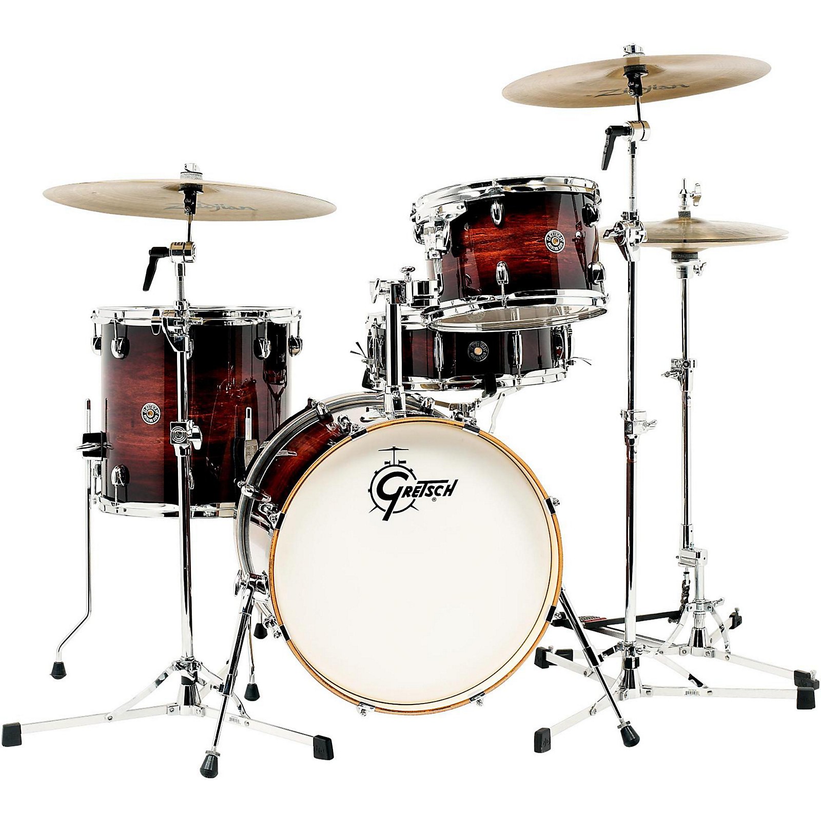 Gretsch Drums Catalina Club 4 Piece Shell Pack Gloss Antique Burst Guitar Center