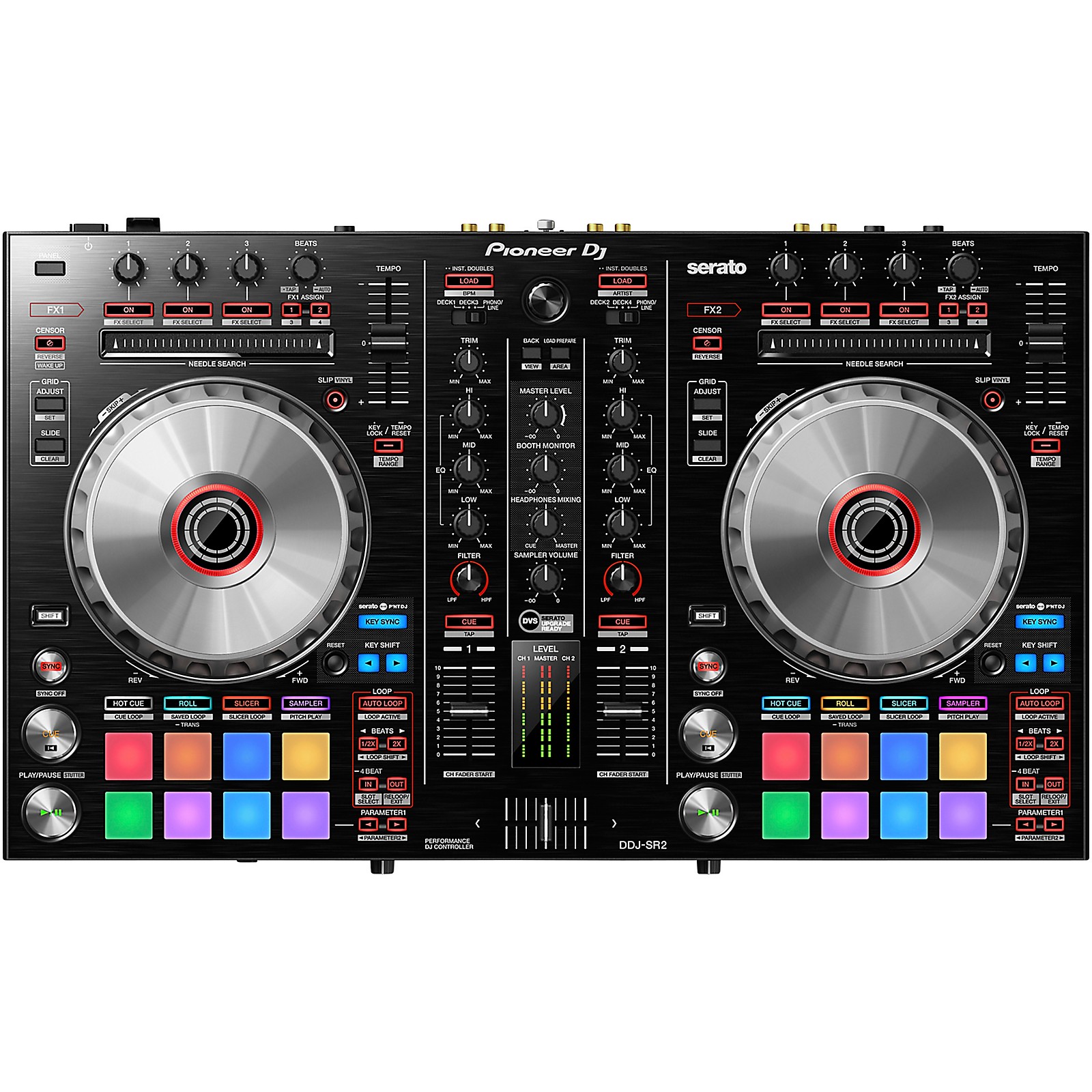 Pioneer Ddj Sr2 2 Channel Serato Dj Controller Guitar Center