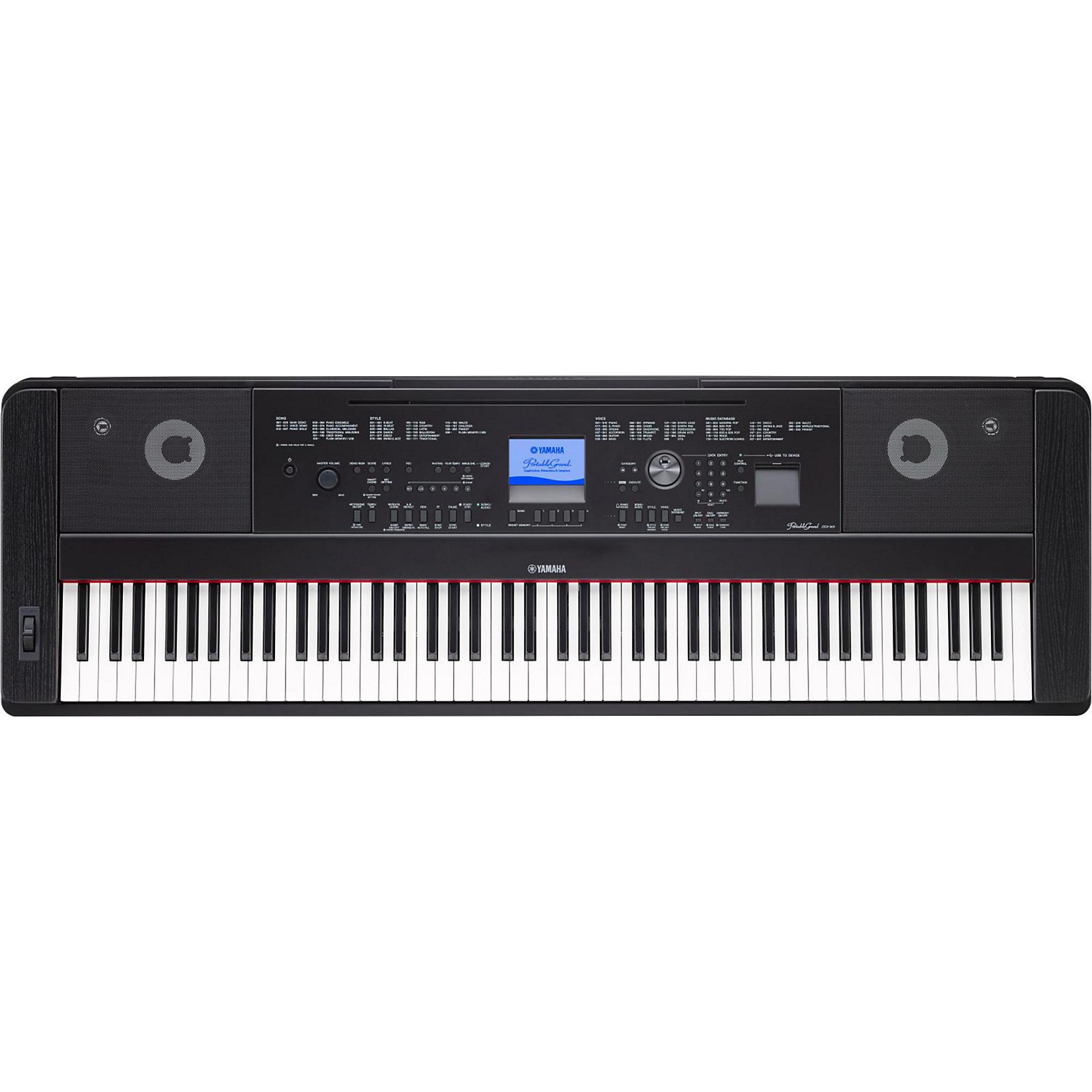 Yamaha Dgx 660 88 Key Portable Grand Black Guitar Center - roblox piano sheets let her go 2yamaha com