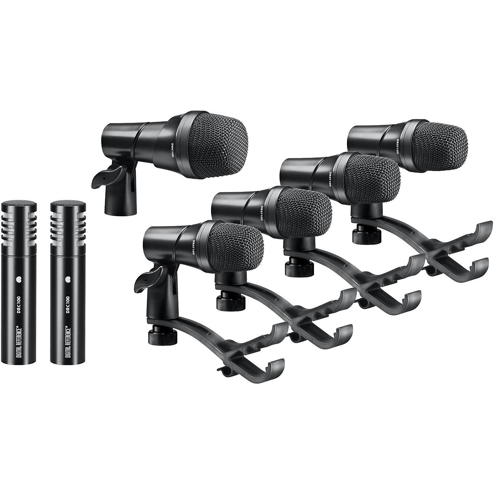 Digital Reference Drdk7 7 Piece Drum Mic Kit Guitar Center