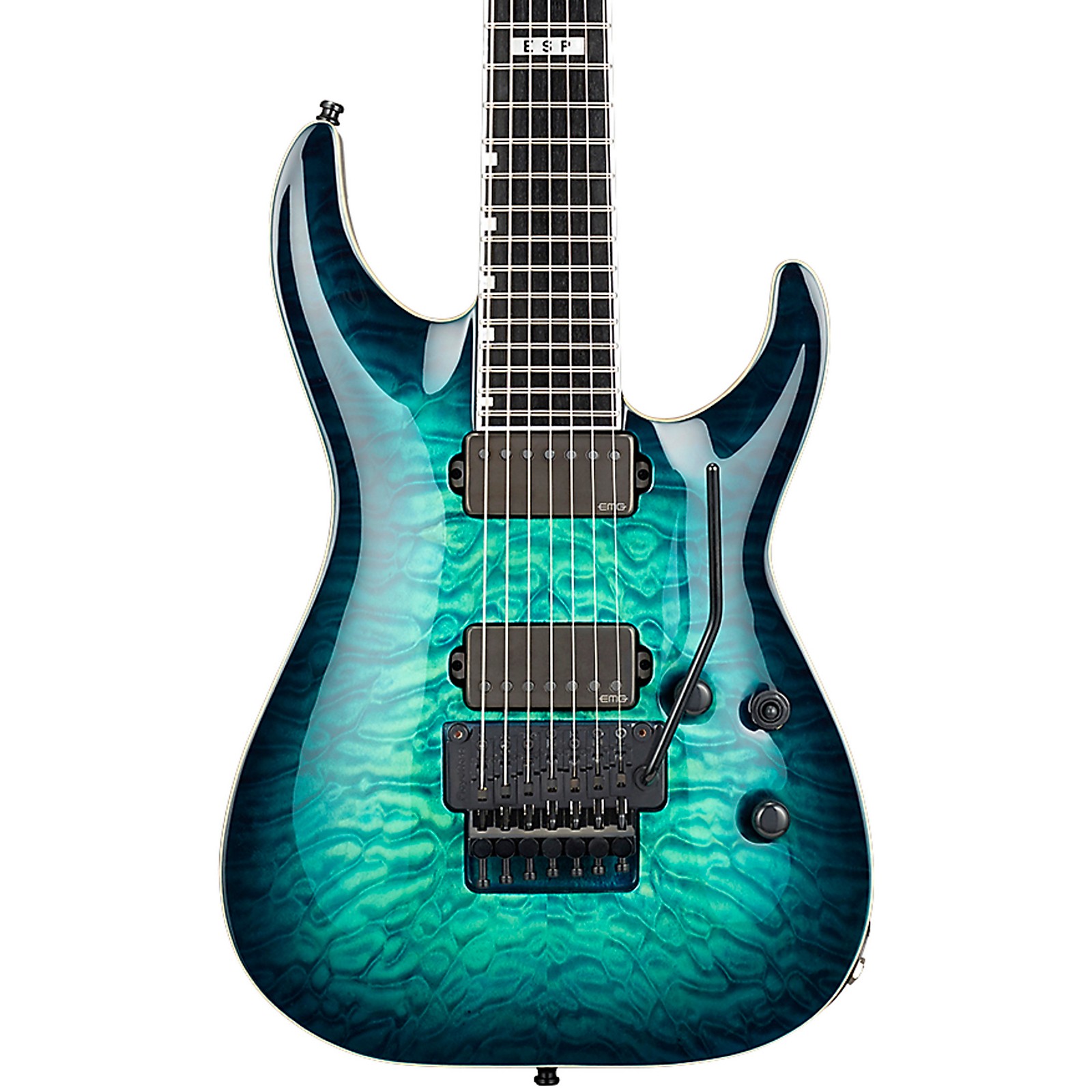 Esp E Ii Horizon Fr 7 Electric Guitar Turquoise Guitar Center