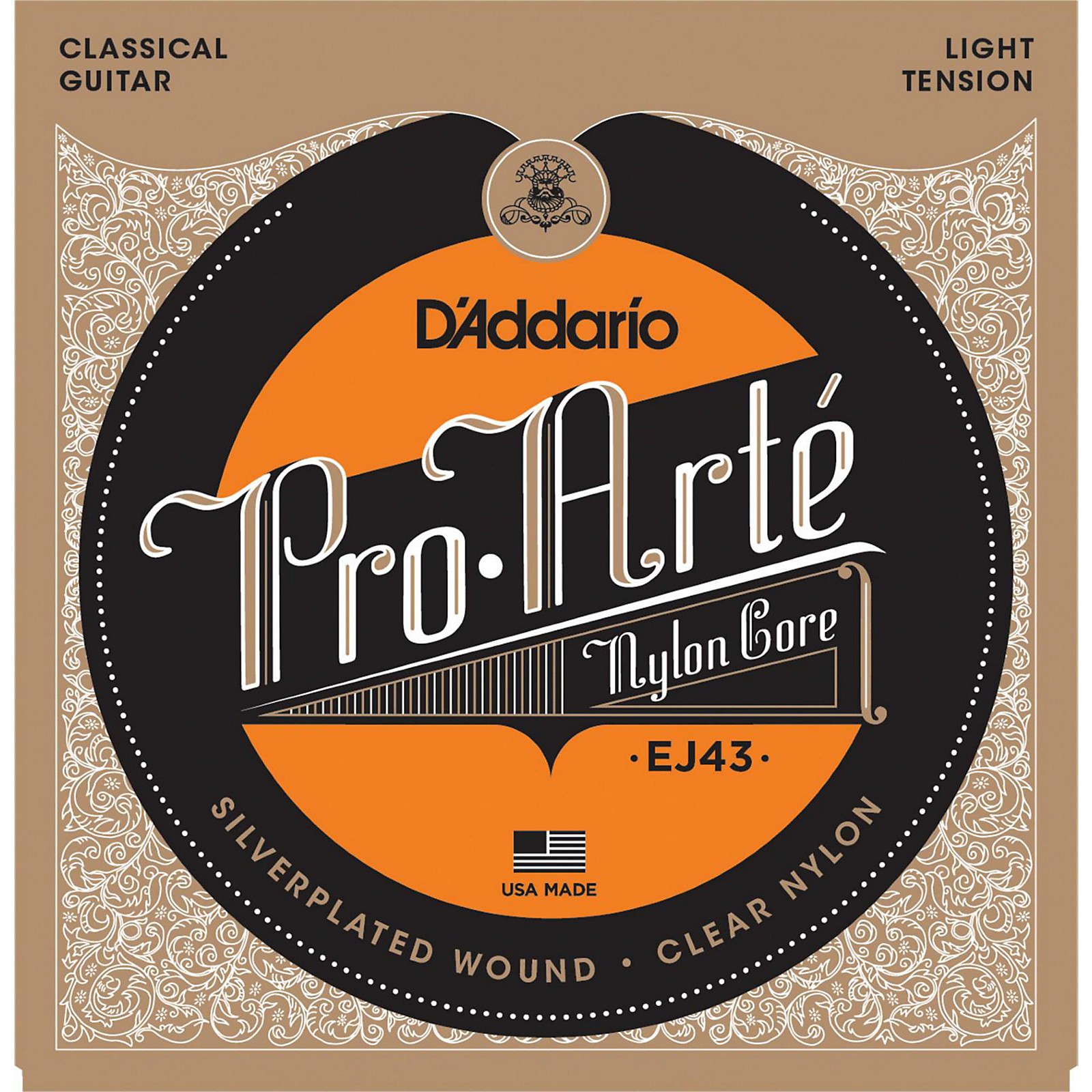 D Addario Ej43 Pro Arte Light Tension Classical Guitar Strings Guitar Center