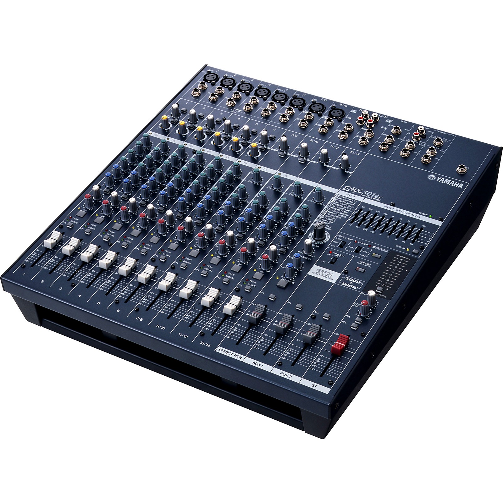 Yamaha Emx5014c 14 Input Stereo Powered Mixer Guitar Center