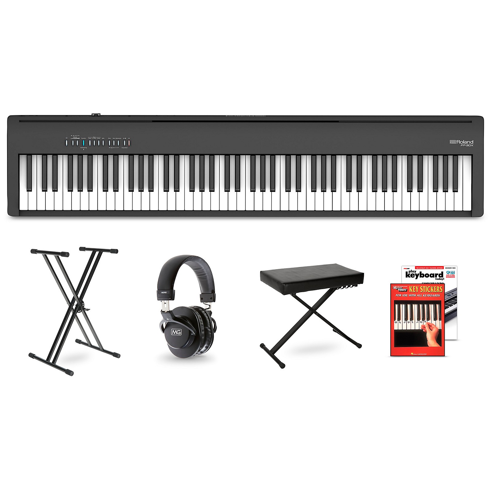 Roland Fp 30x Digital Piano Package Guitar Center