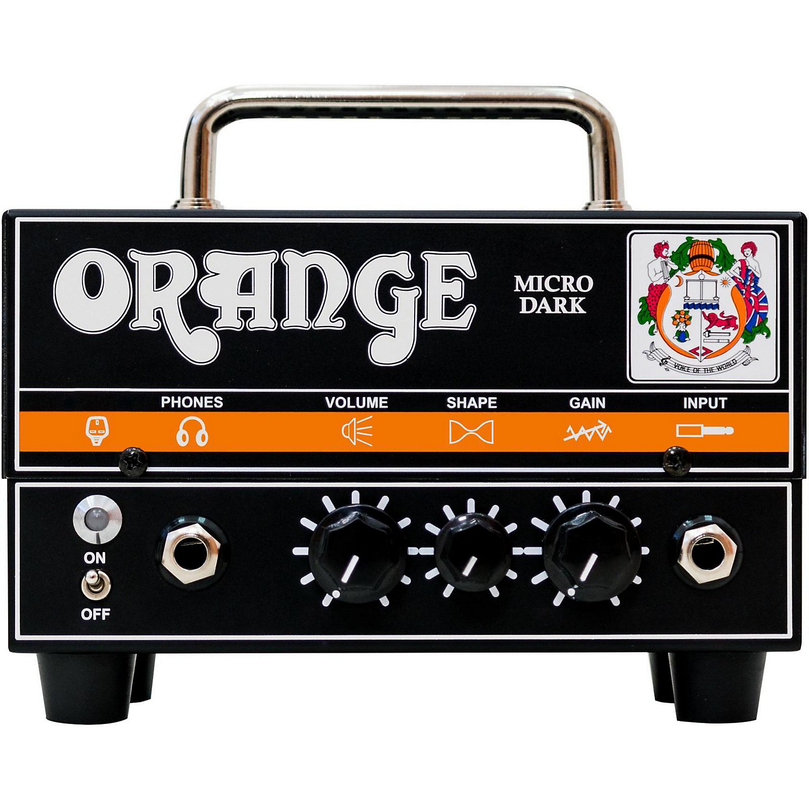 Orange Amplifiers Micro Dark 20w Tube Hybrid Amp Head Guitar Center [ 1600 x 1600 Pixel ]