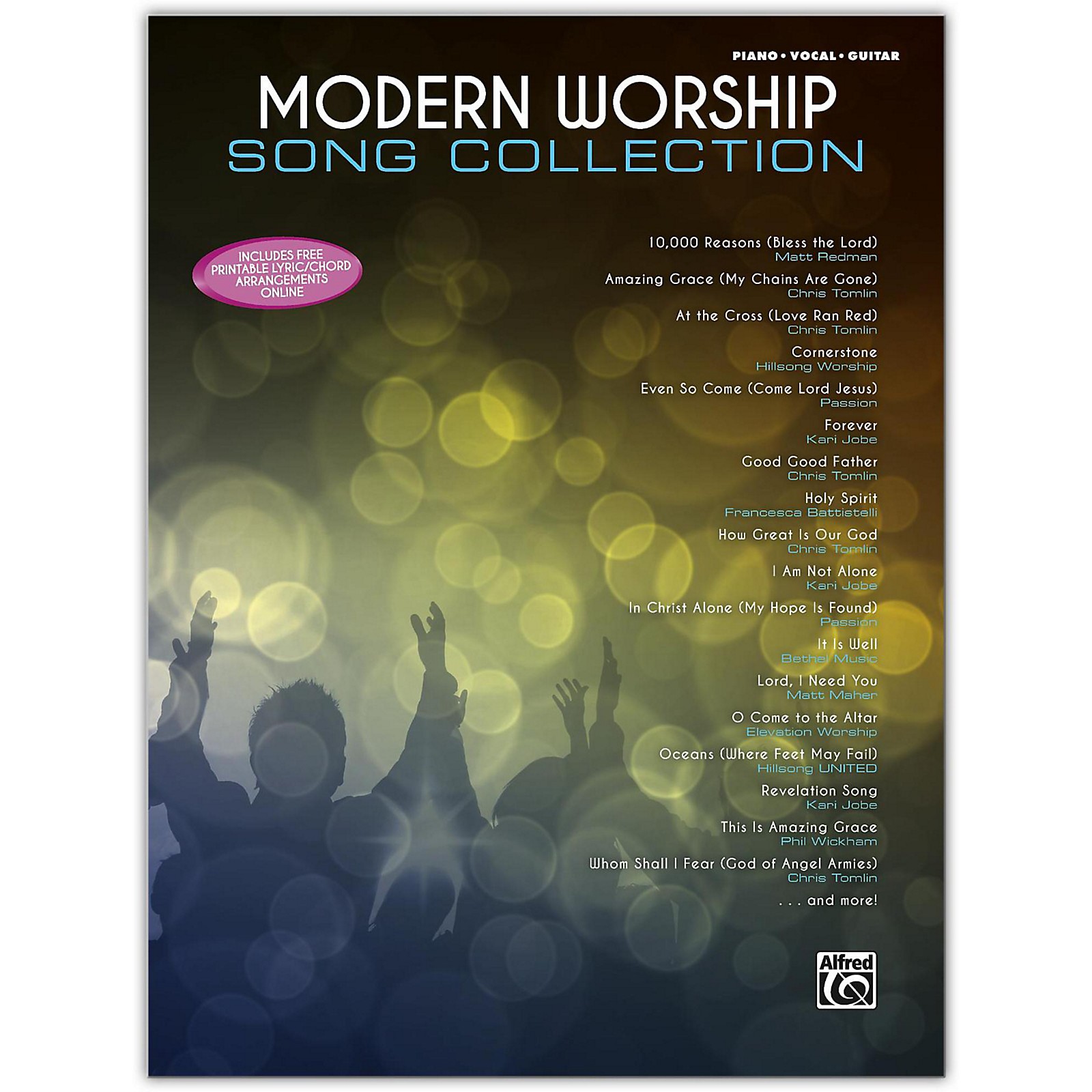 Alfred Modern Worship Song Collection Piano Vocal Guitar Songbook Guitar Center