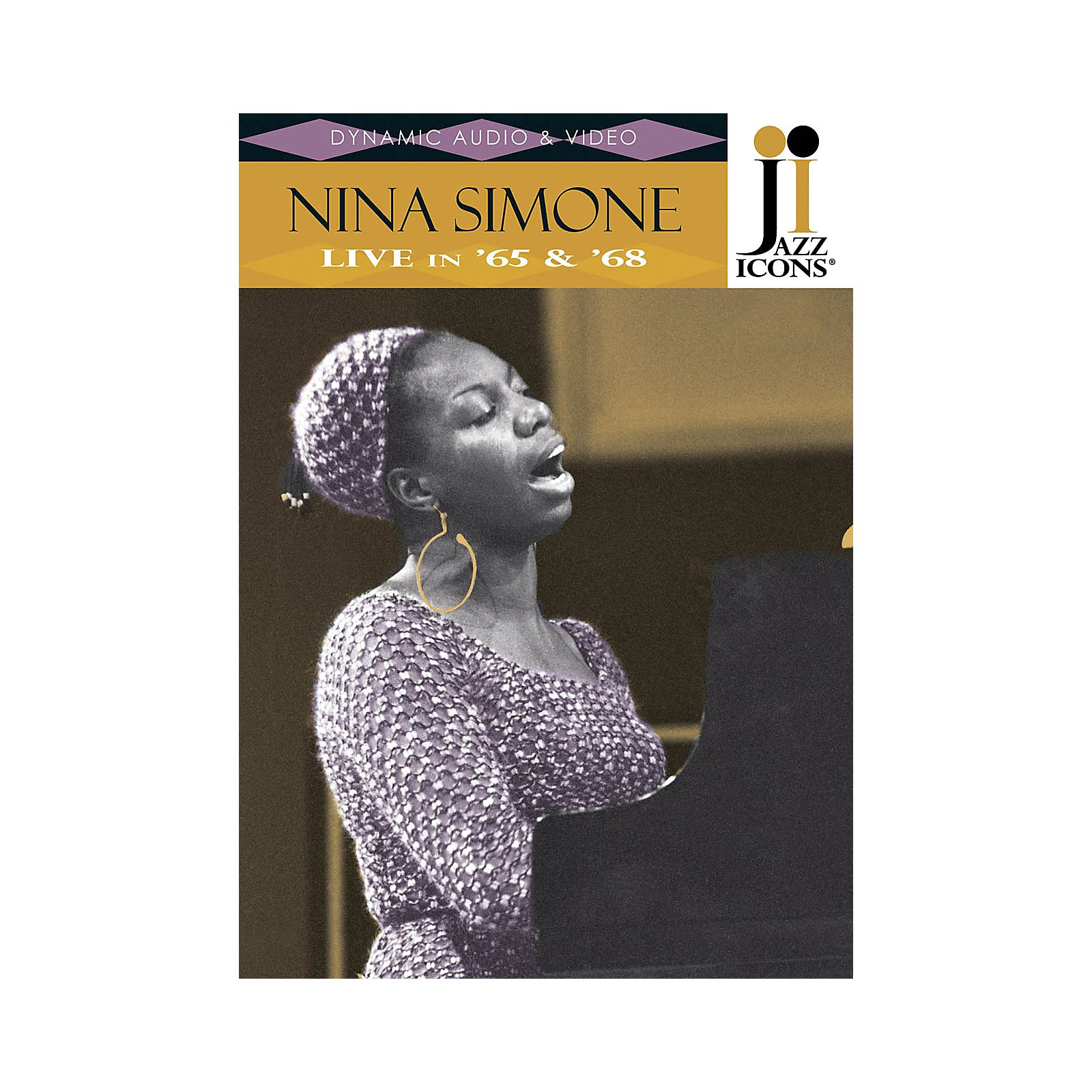 Jazz Icons Nina Simone Live In 65 68 Jazz Icons Dvd Live Dvd Series Dvd Performed By Nina Simone Guitar Center