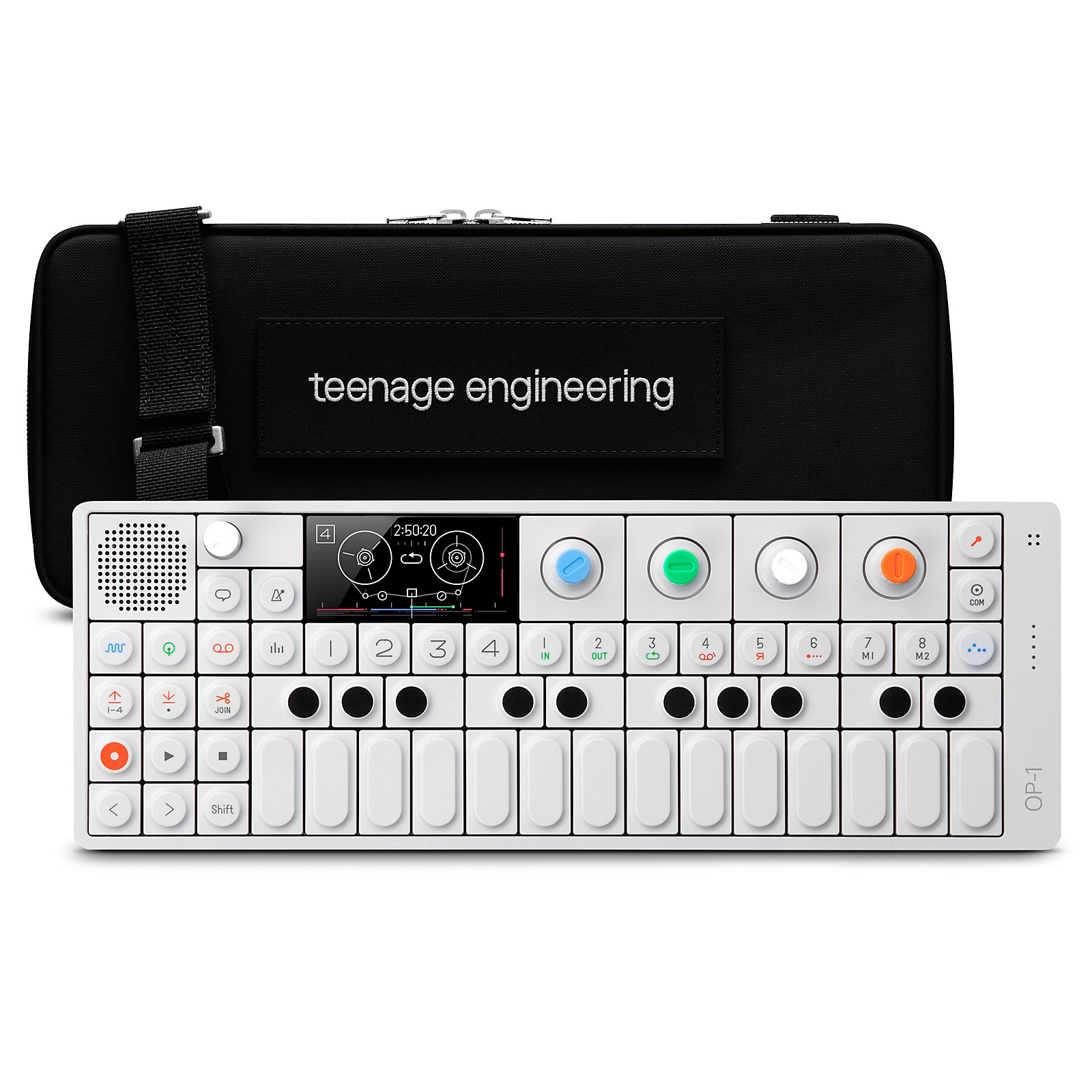 Teenage Engineering Op 1 Portable Synthesizer And Protective Soft Case Guitar Center