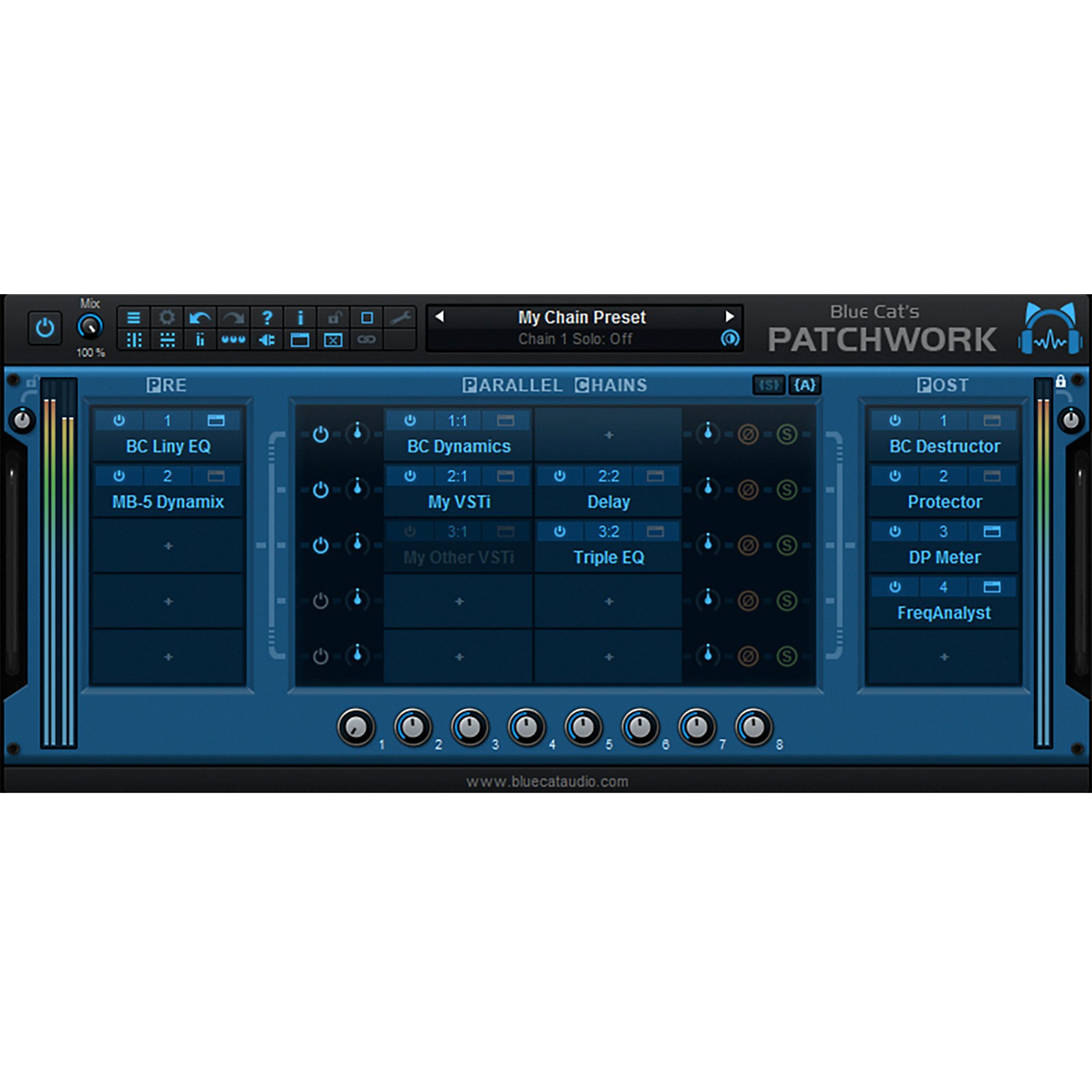 Blue Cat Audio Patchwork Universal Plug Ins Patchbay Software Download Guitar Center