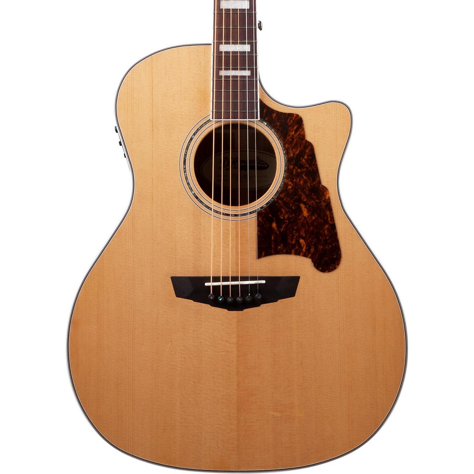 D'Angelico Premier Gramercy Acoustic Guitar, Natural