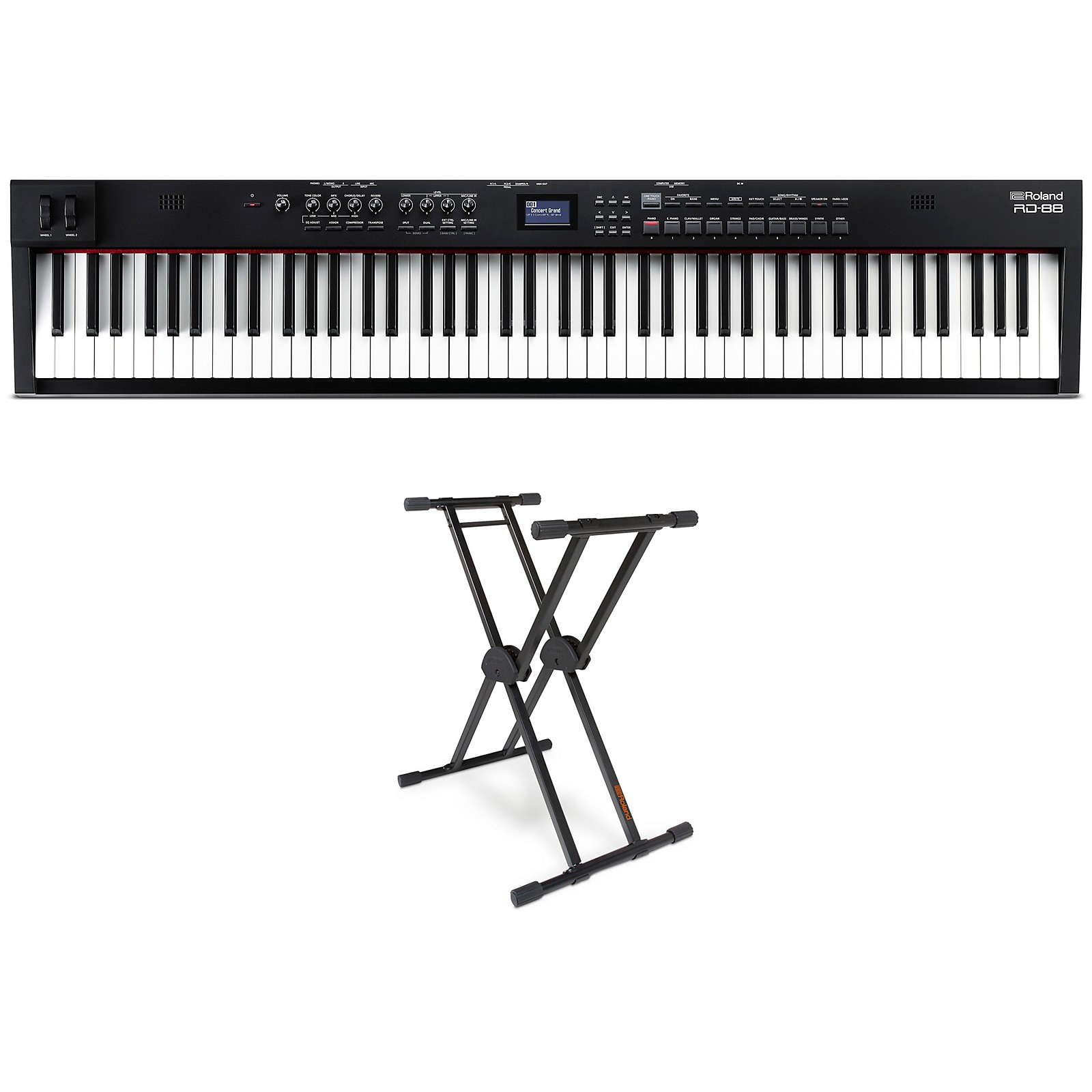 Roland Rd Key Stage Piano And Ks x Stand Guitar Center