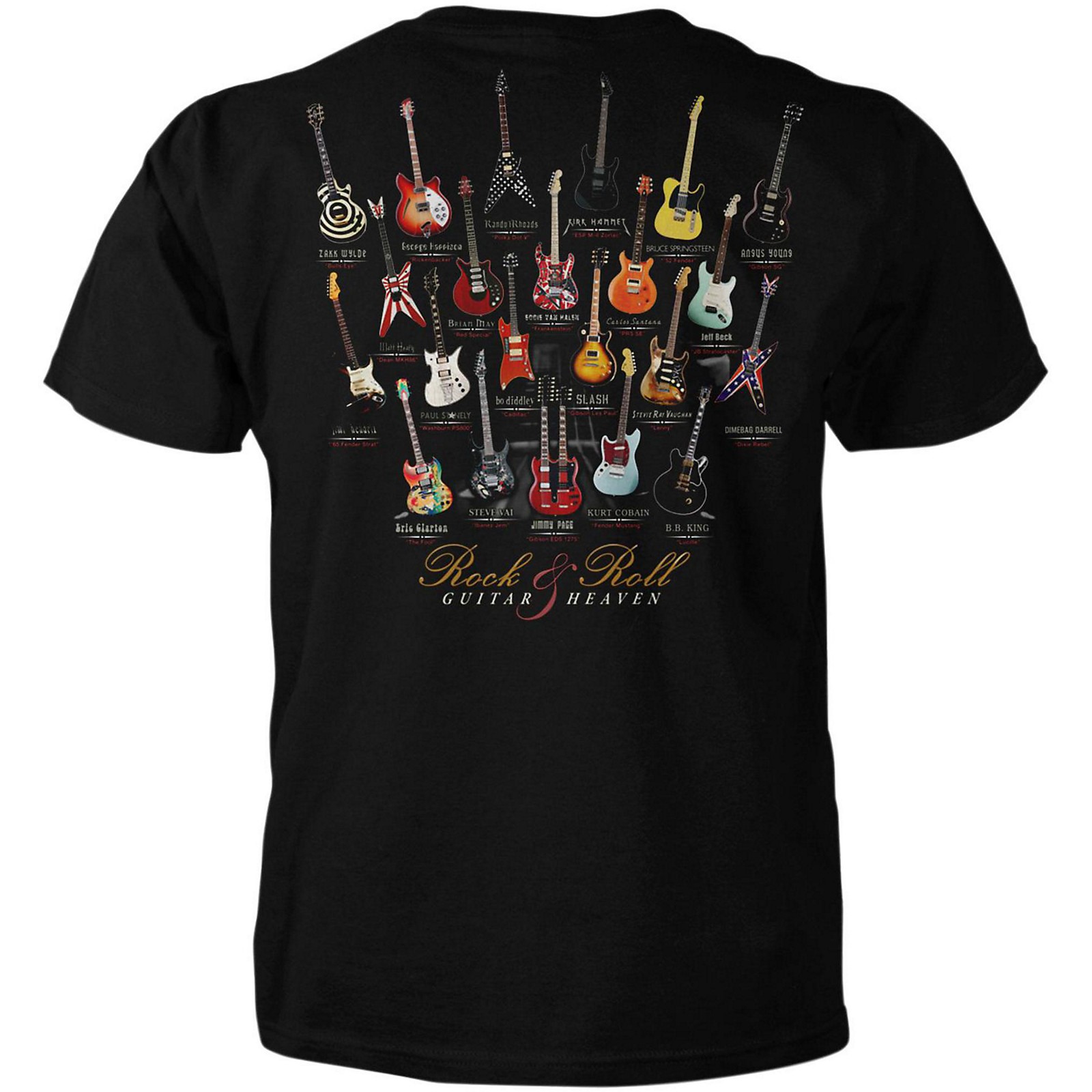 Taboo Rock Roll Guitar Heaven T Shirt Guitar Center - roblox guitar t shirt